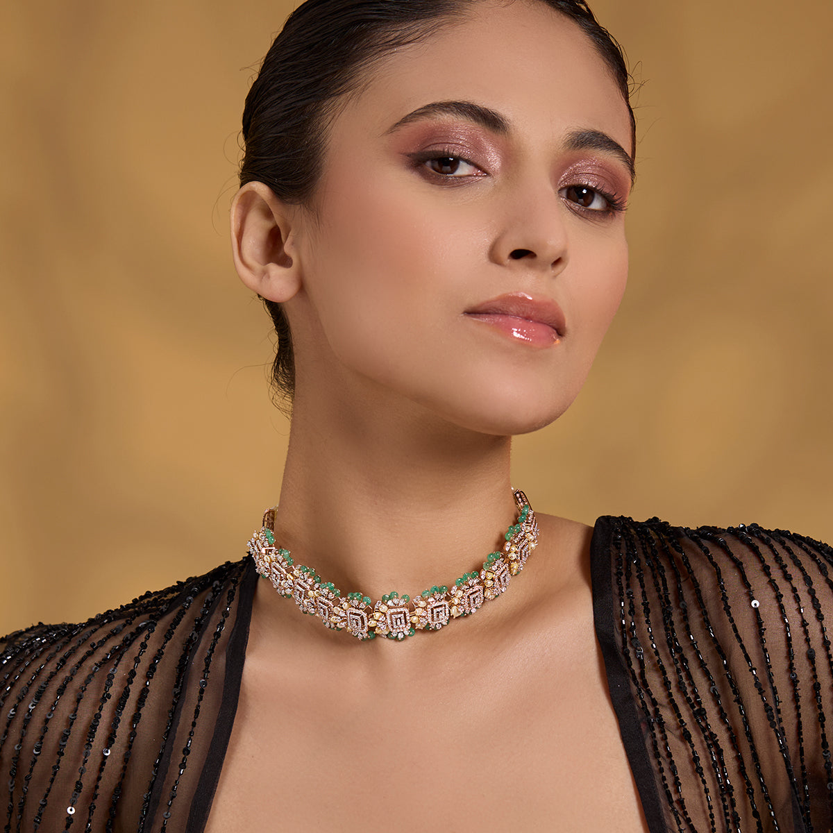 VersaLuxe Convertible Choker-Bracelet