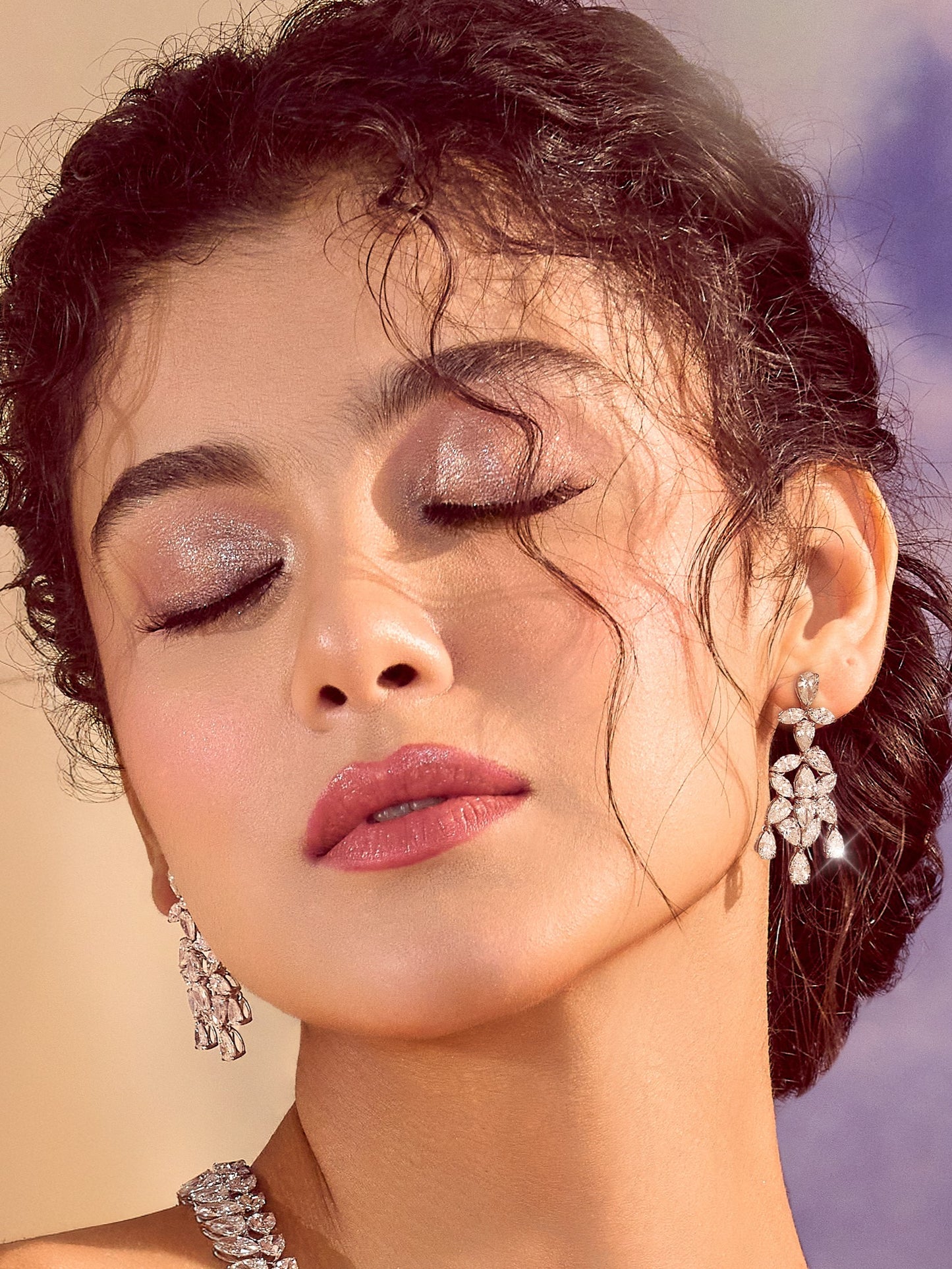 Aurora Cascading Earrings