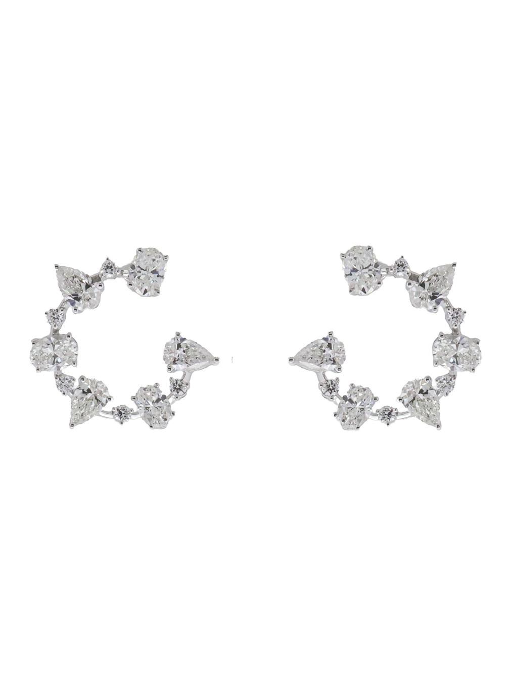 Eternal Vine Hoop Earrings