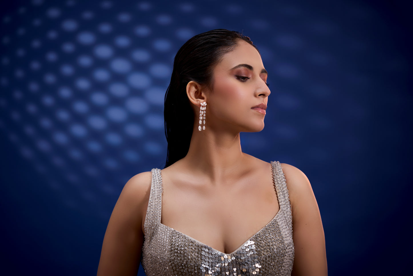 Diamond Cascade Evening Drops