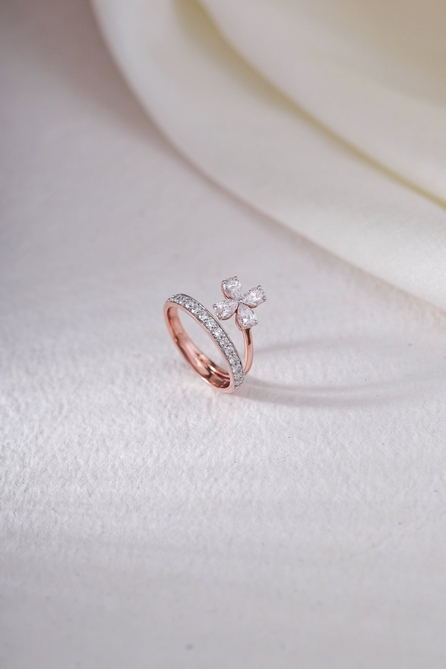 Eternal Flower Diamond Ring
