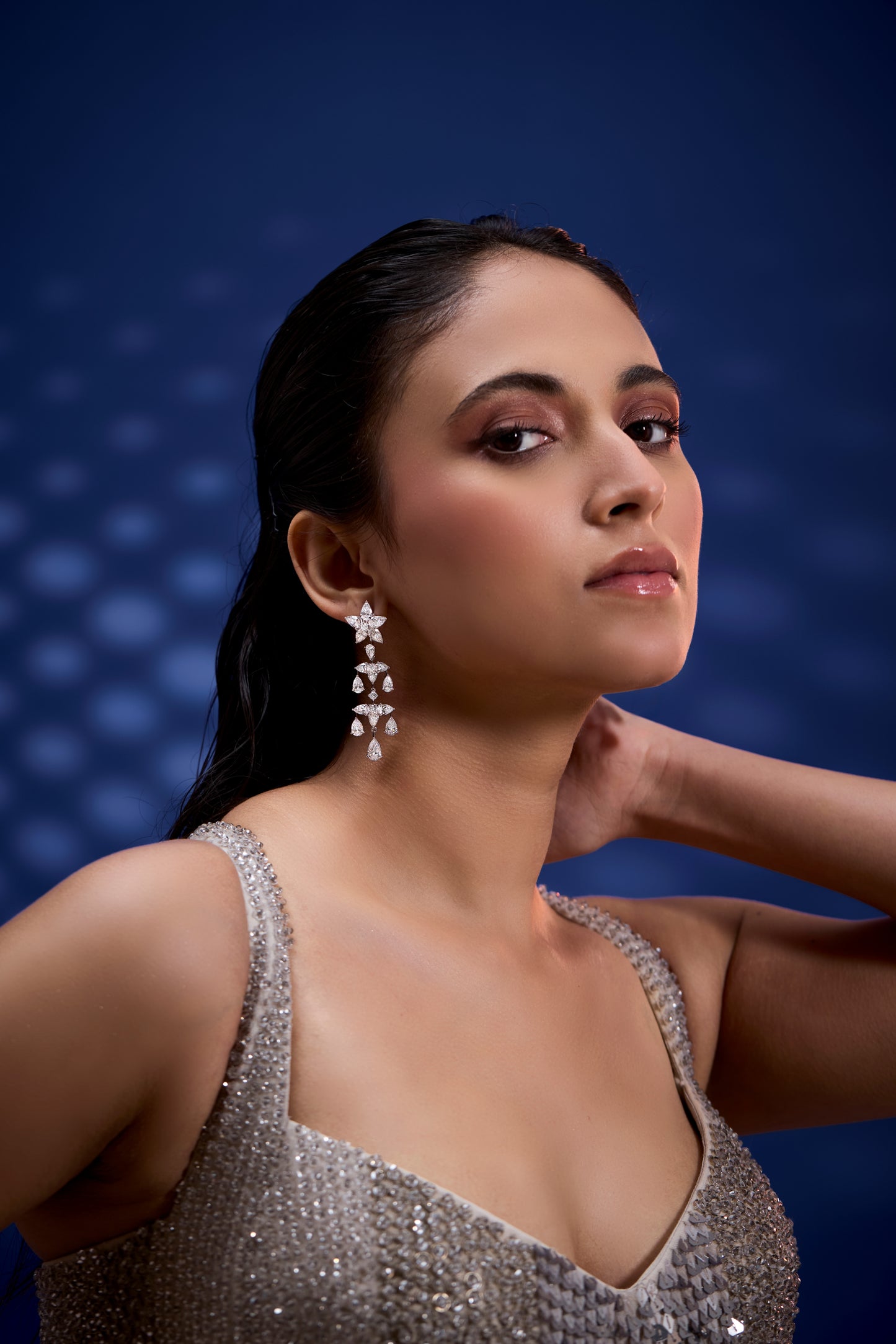 Floral Drop Earrings