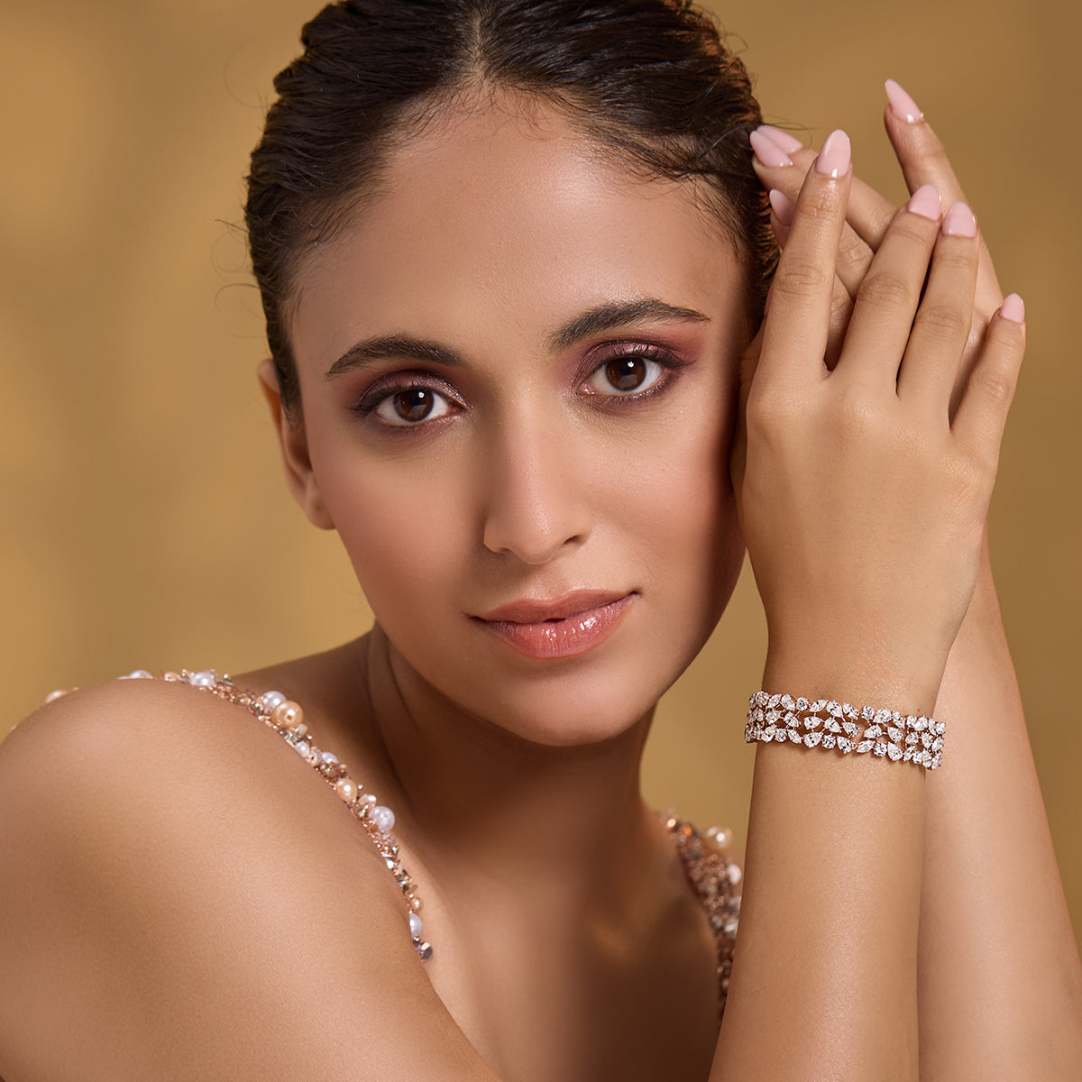 Statement Multi Chain Bracelet