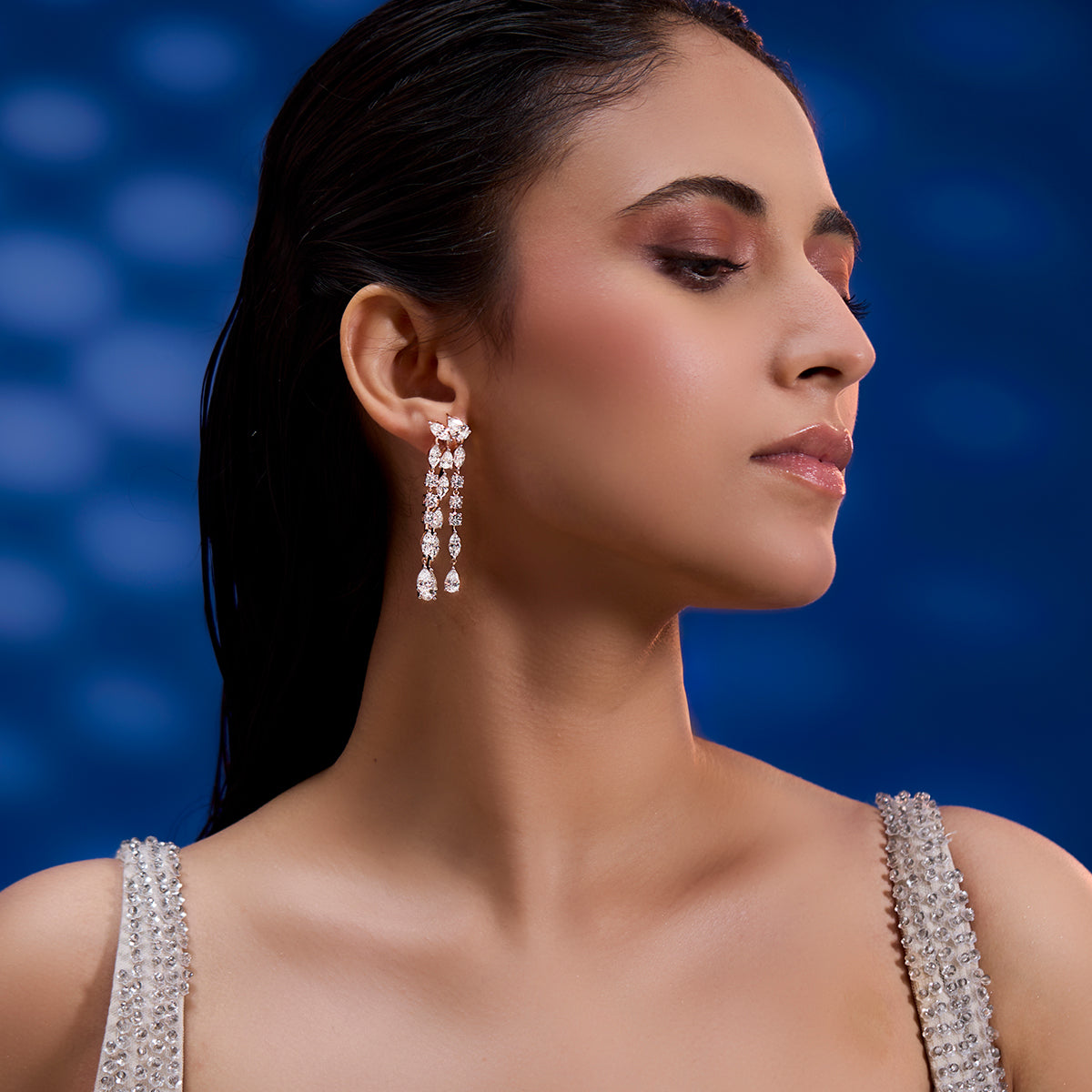 Diamond Cascade Evening Drops