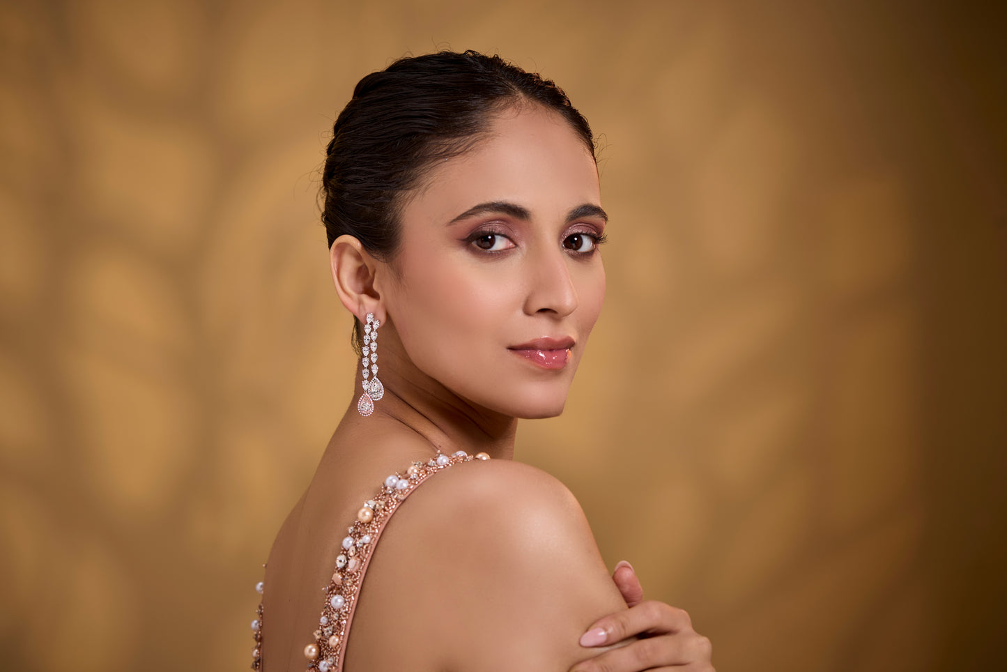 Pear Duo Drop Earrings