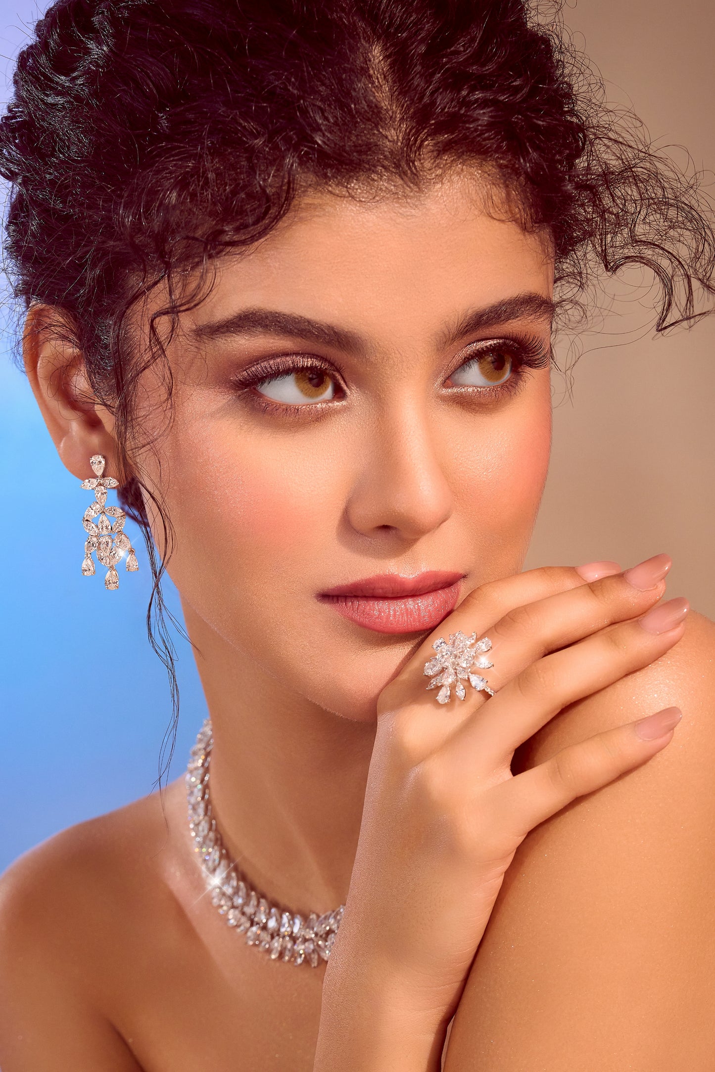 Aurora Cascading Earrings