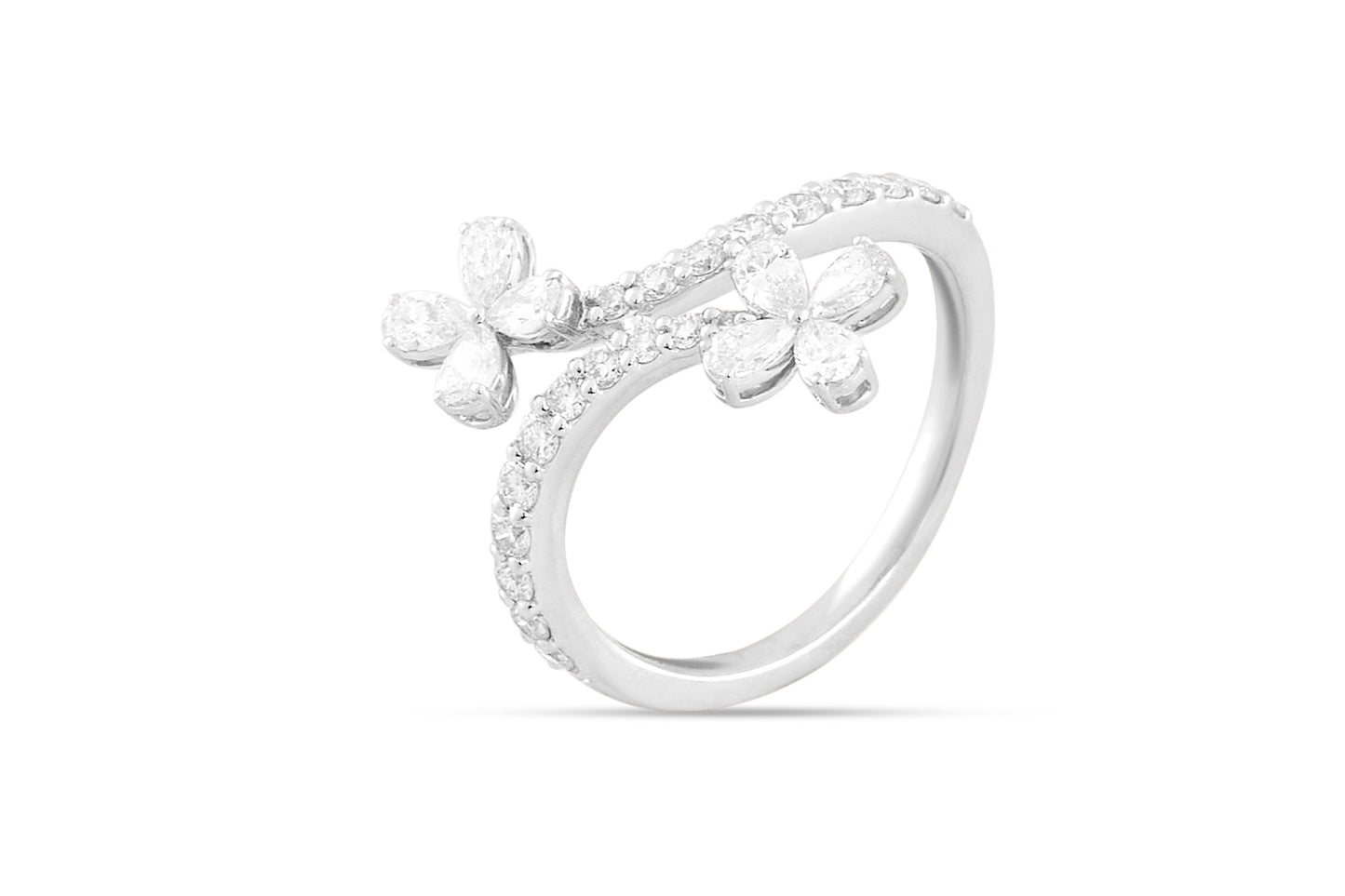 Whispering Petals Ring