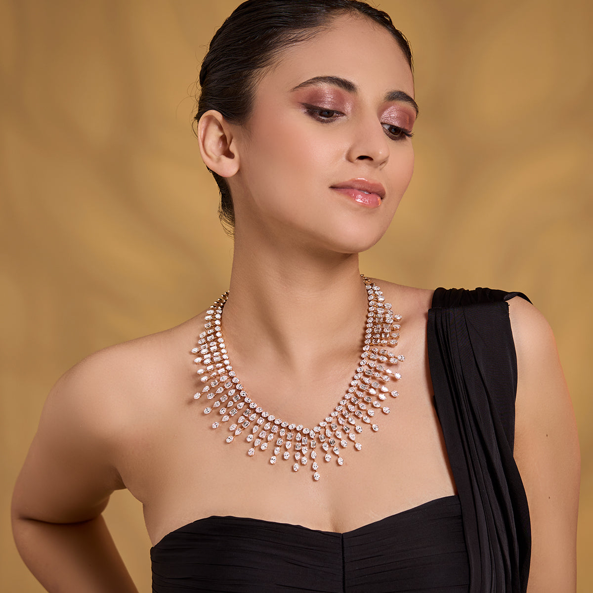Bridal Glory Diamond Necklace