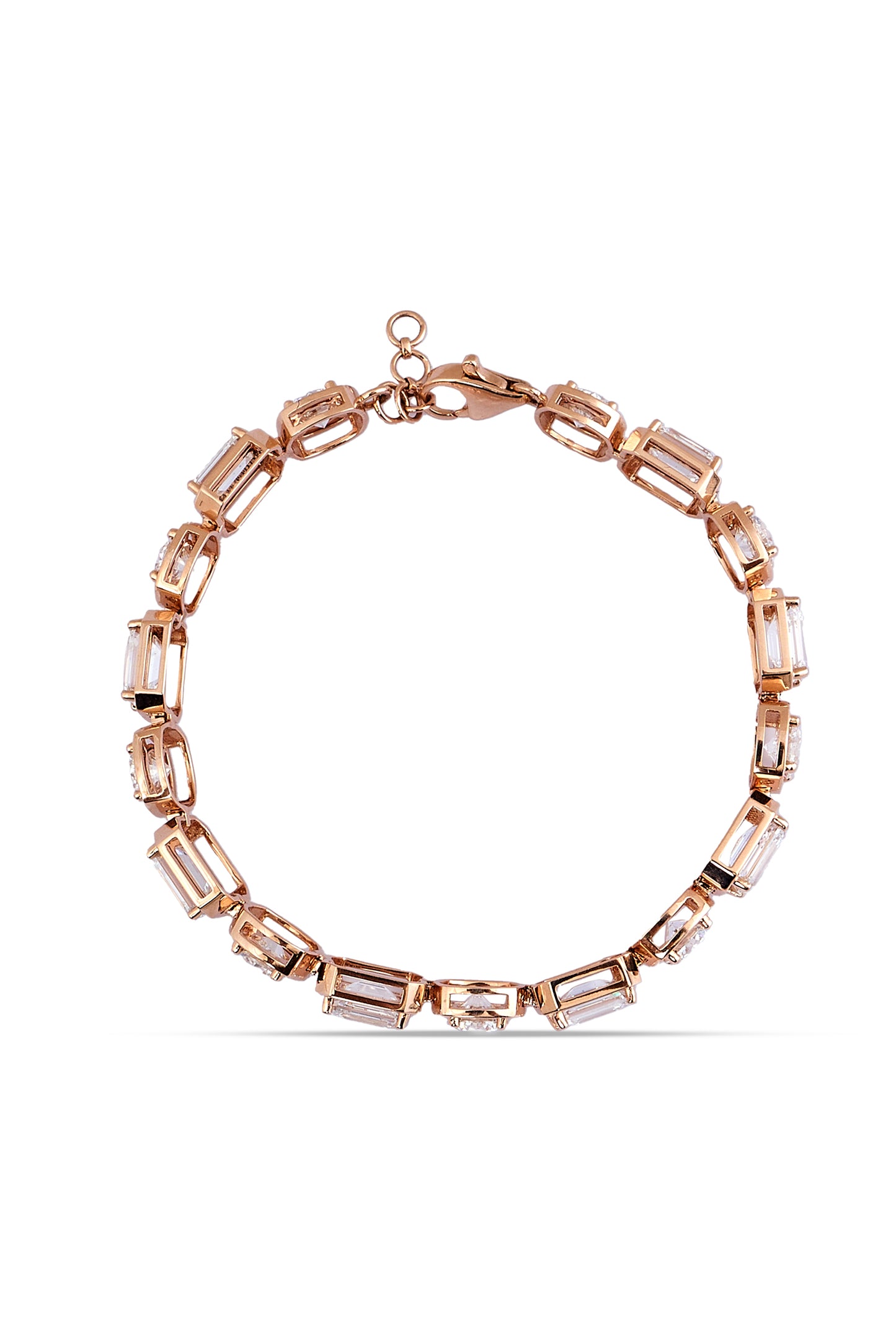 Geometric Luxe Link Bracelet