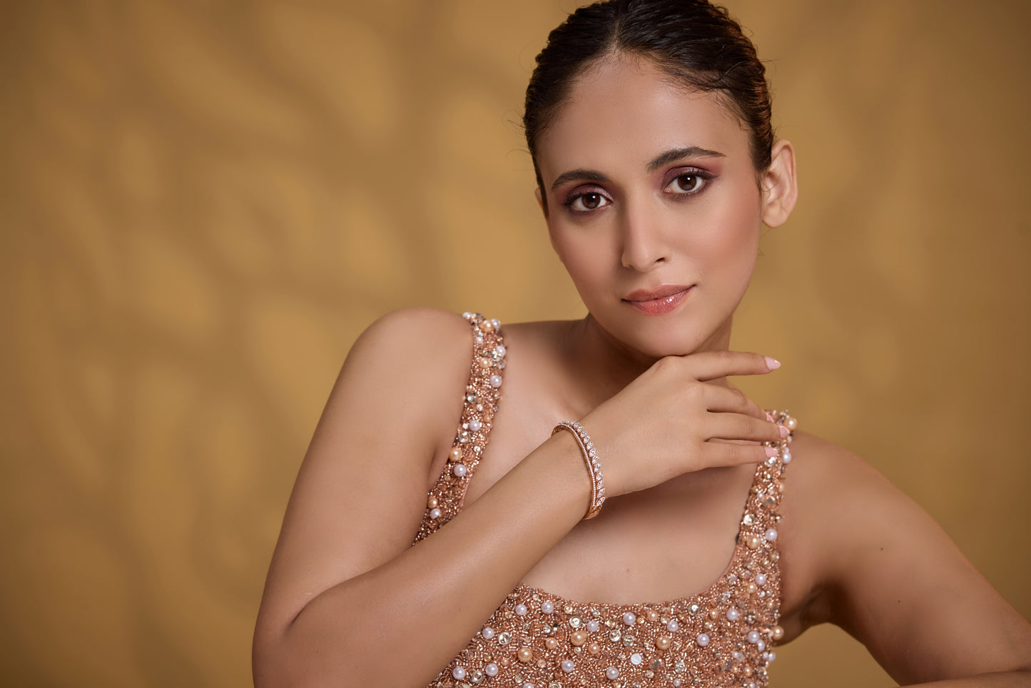 Marquise Leaf Diamond Bracelet