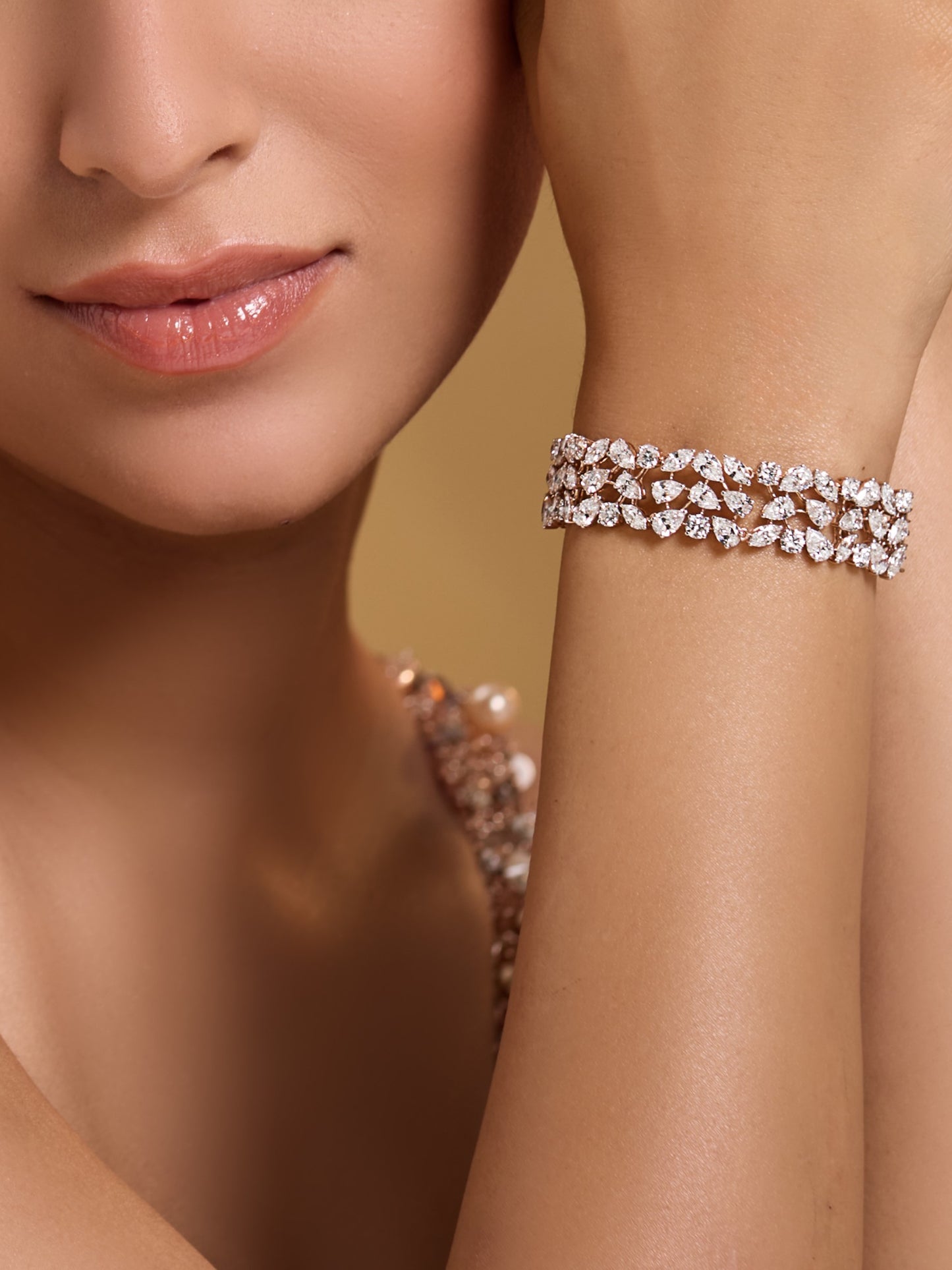 Statement Multi Chain Bracelet