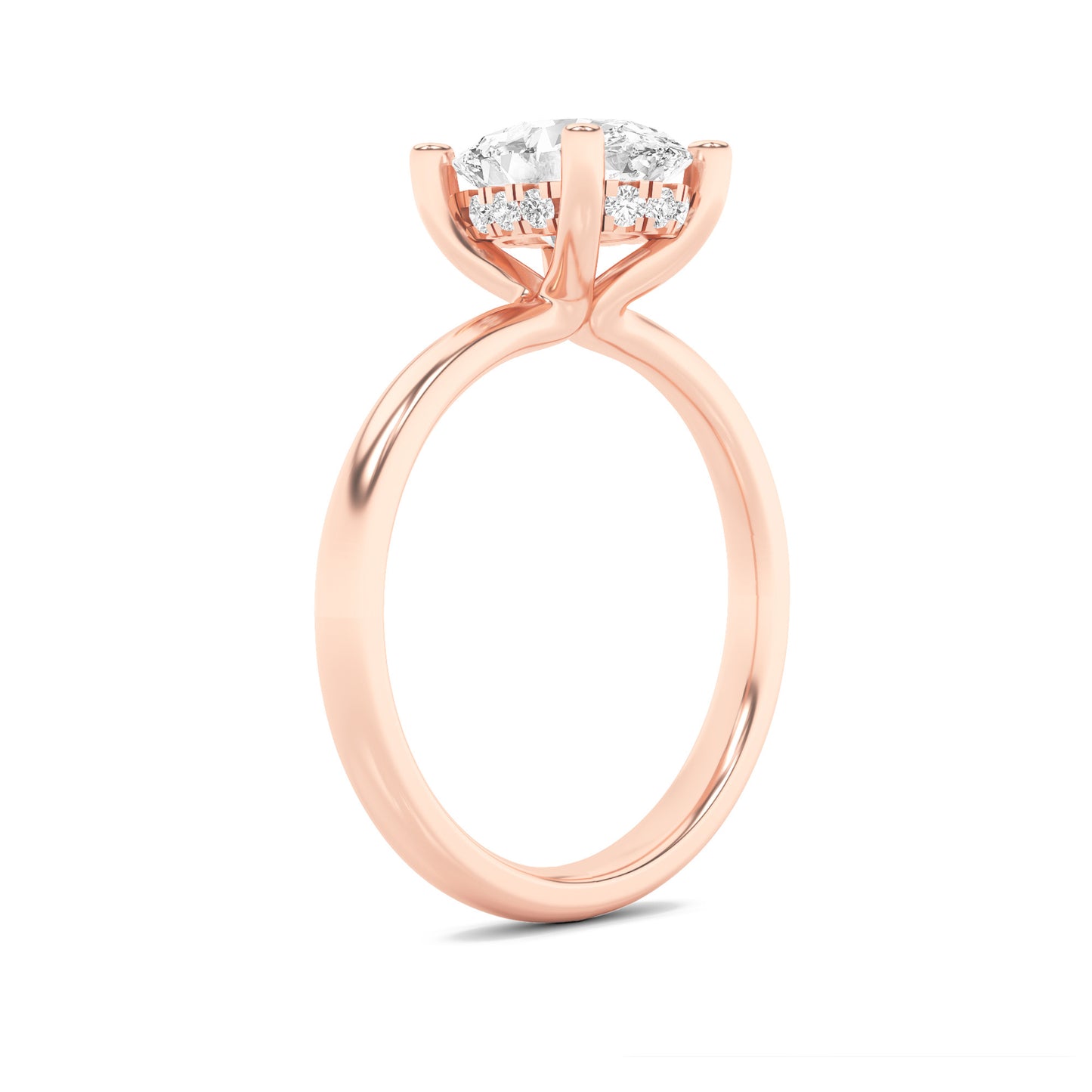 Modern Romance Oval Ring