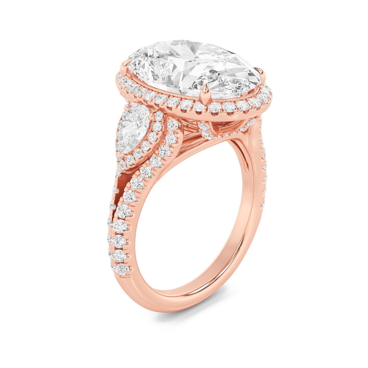 Timeless Diamond Halo Ring