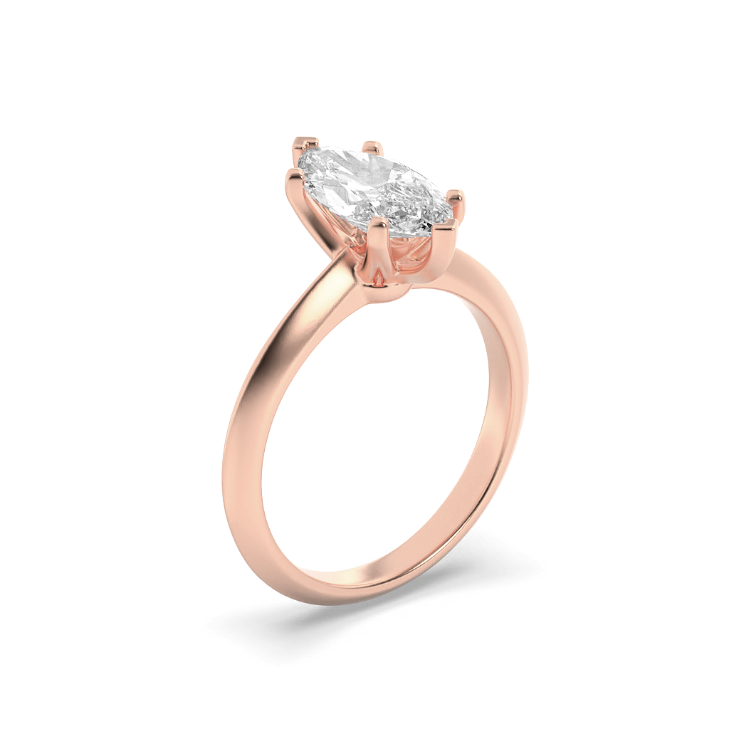 Marquise Spark Solitaire Ring