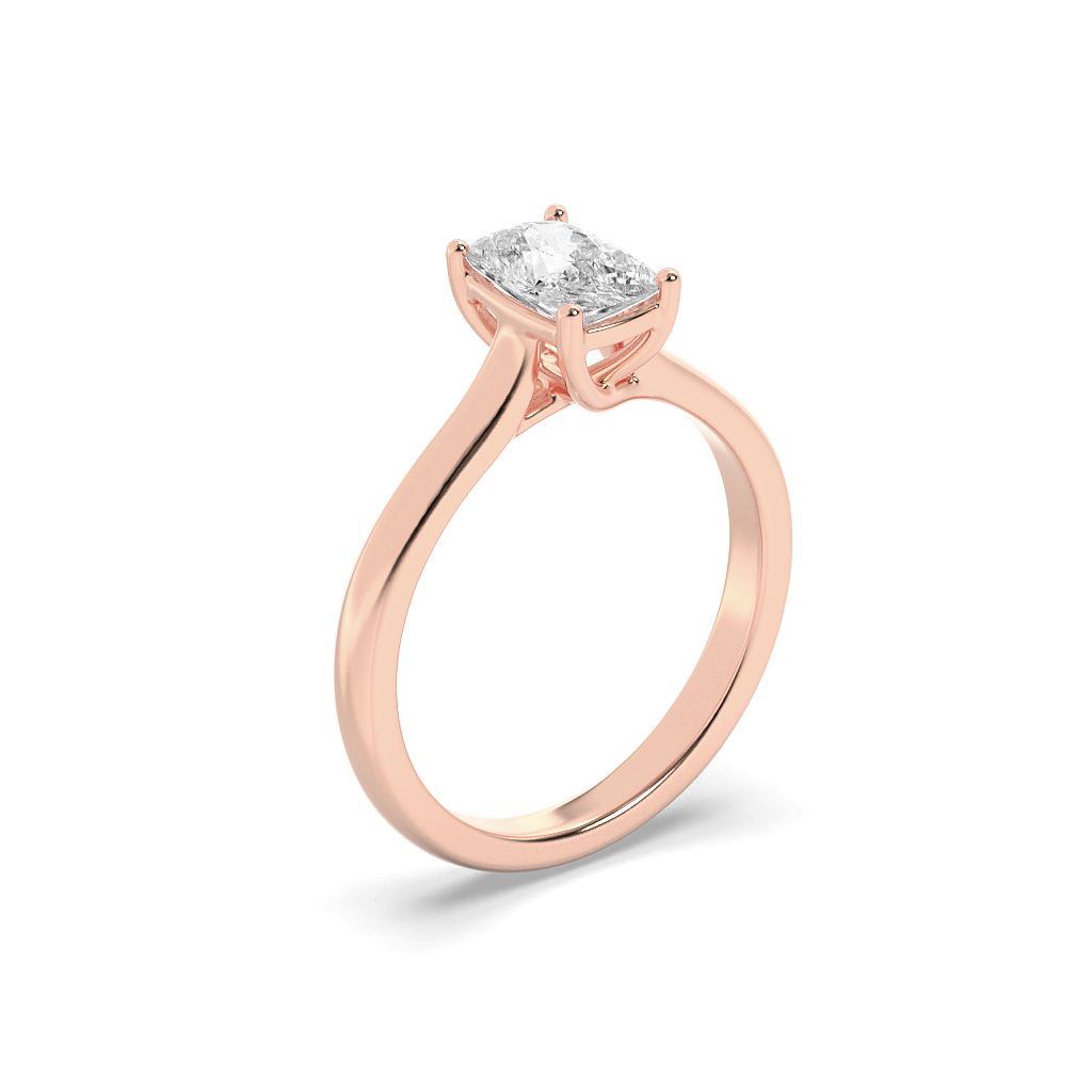 Celestial Cushion Solitaire Ring