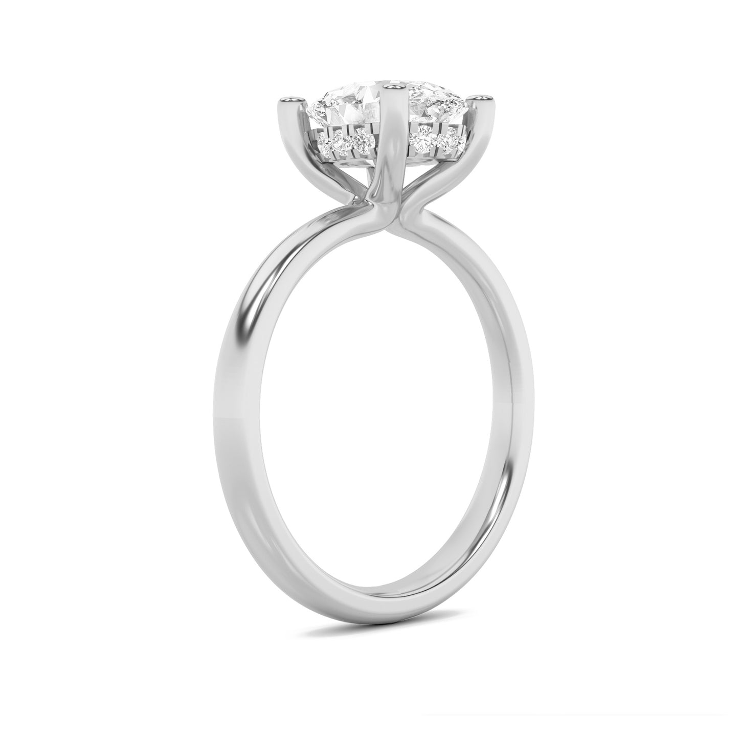 Modern Romance Oval Ring