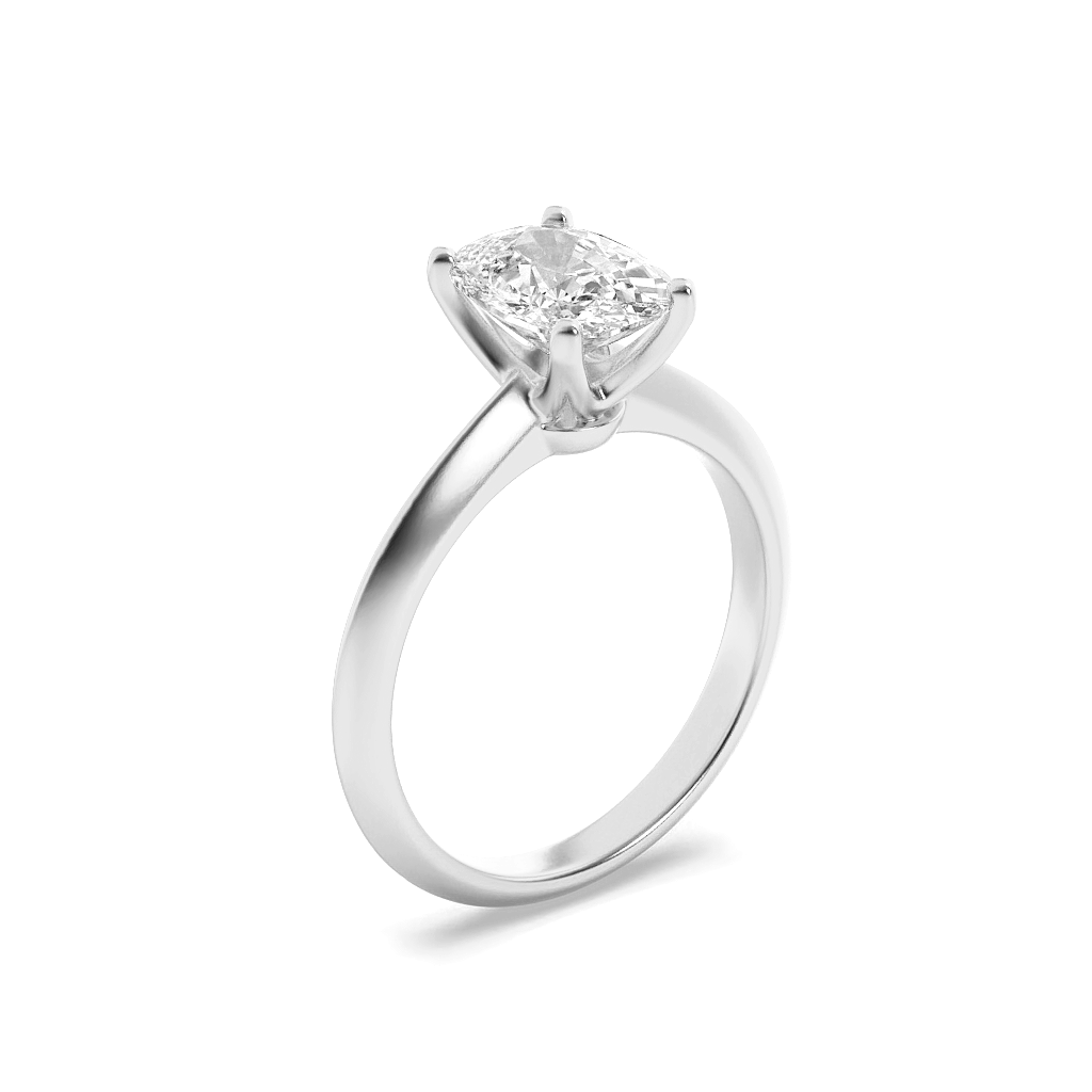 Classic Embrace Cushion Ring