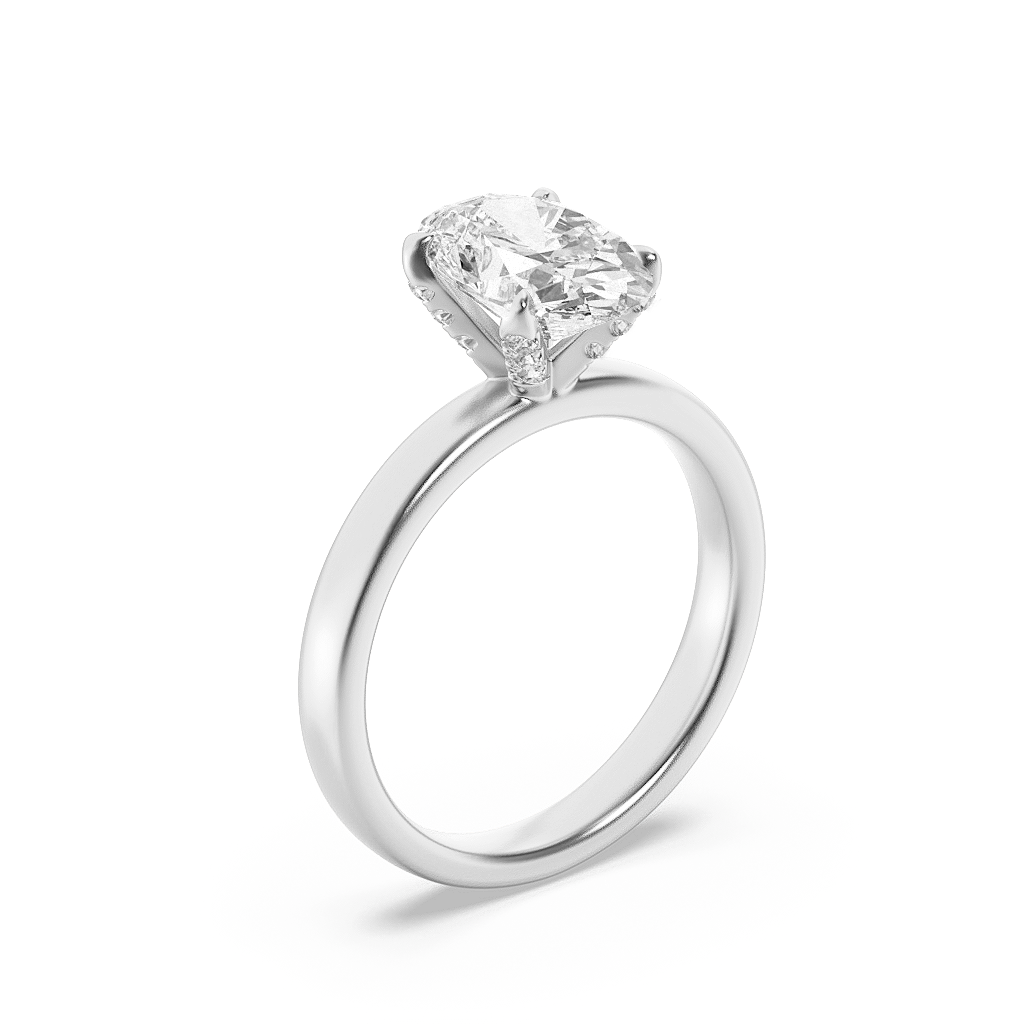 Skyline Spark Solitaire Ring