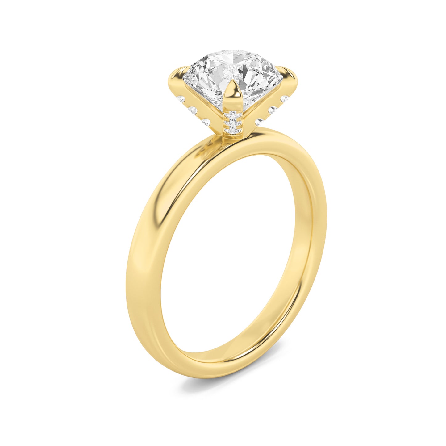 Infinite Glow Solitaire Ring