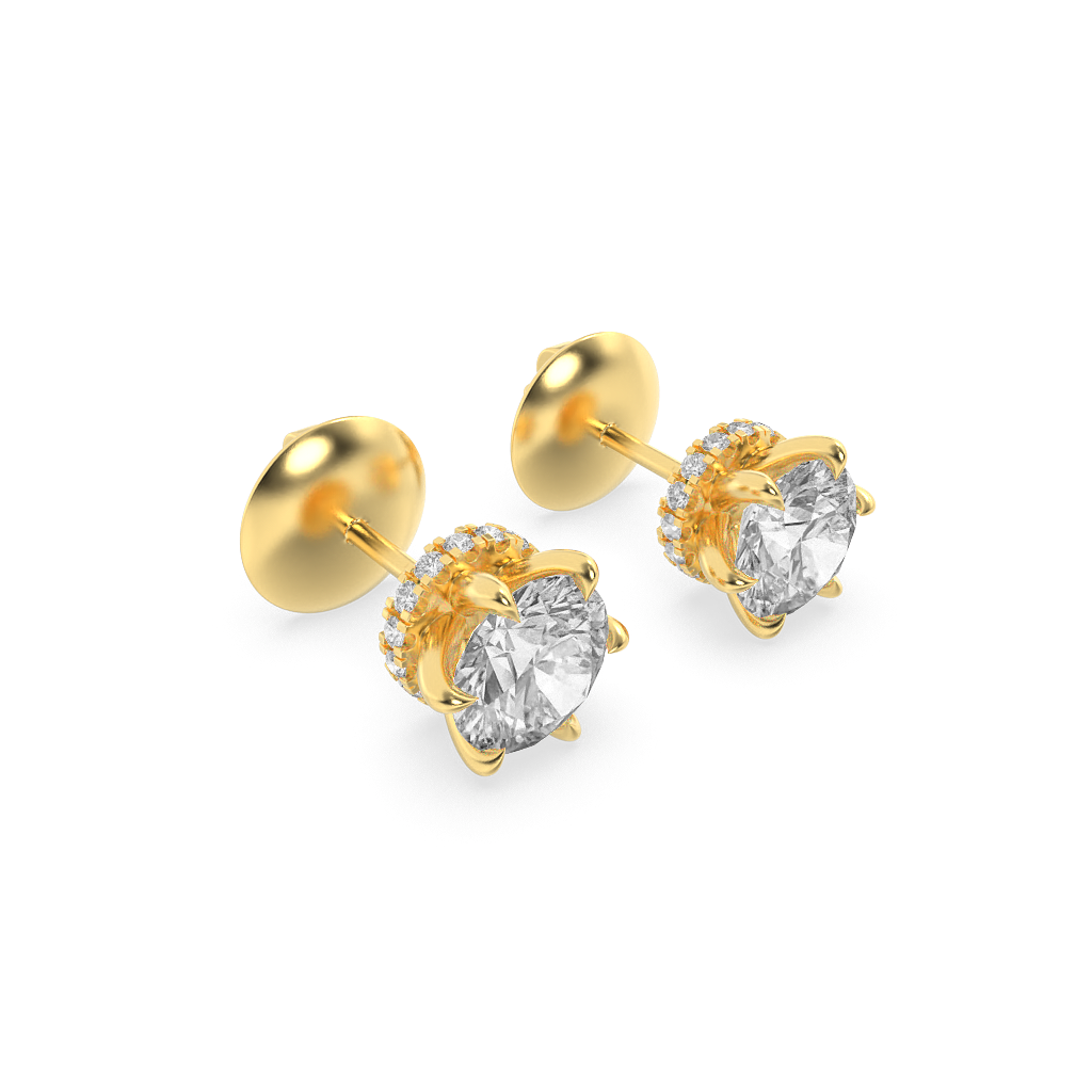 Timeless Orbit Sparkle Studs