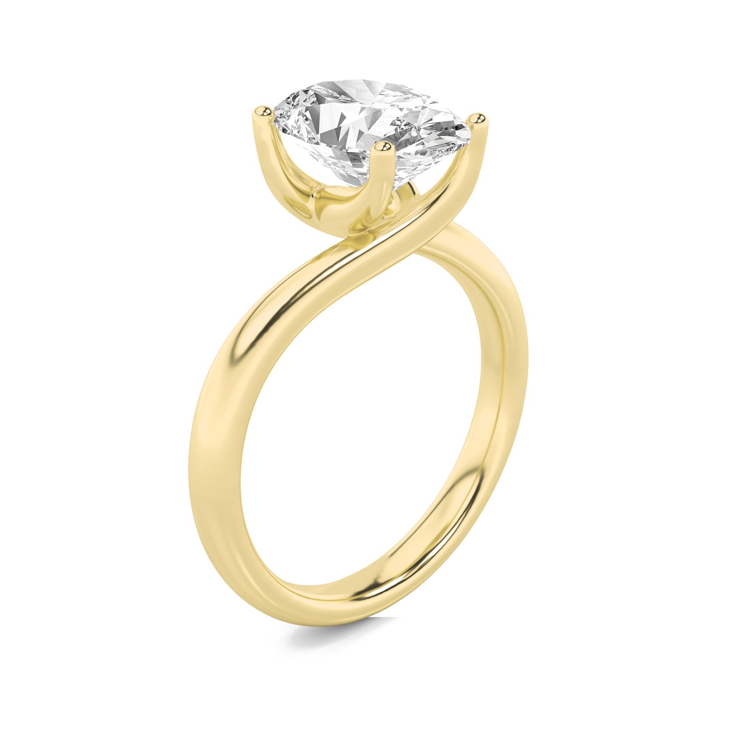 Oval Harmony Twist Ring