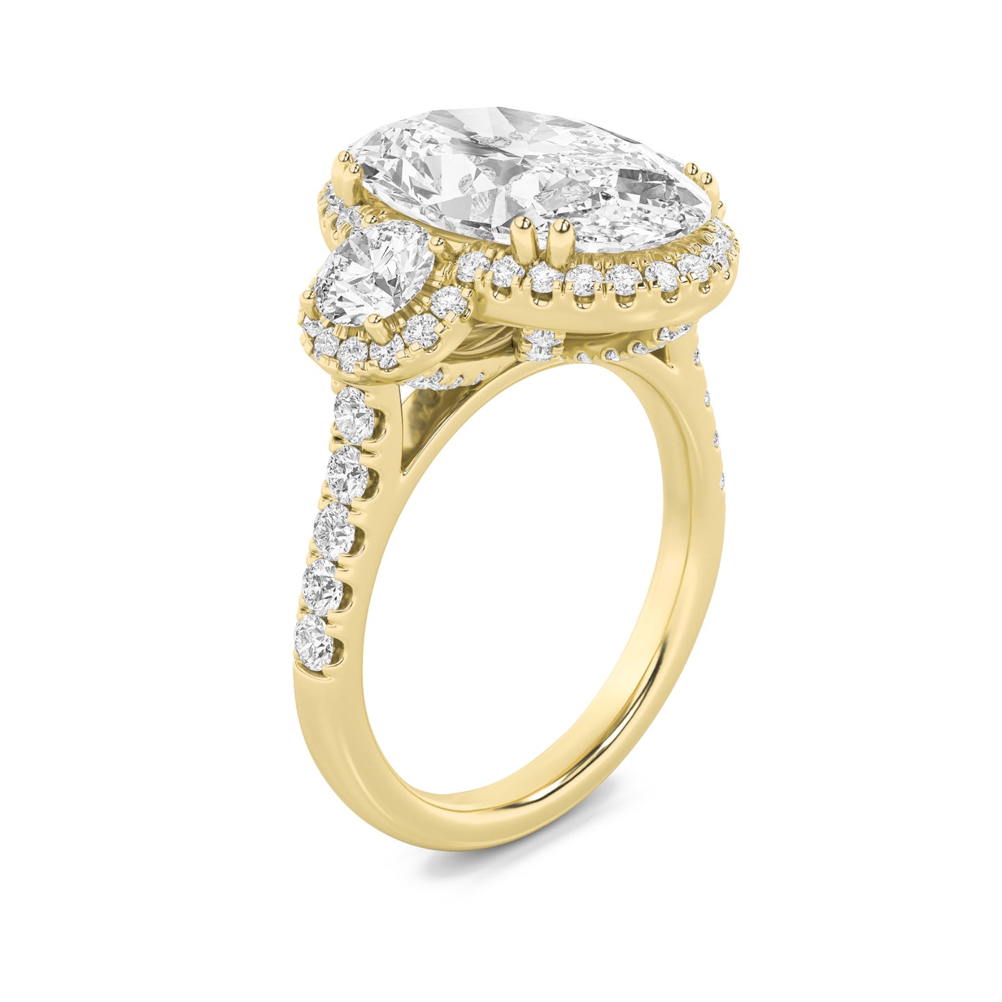 Heirloom Oval Halo Ring