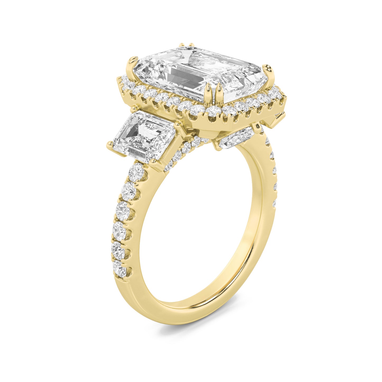 Luxe Halo Statement Ring