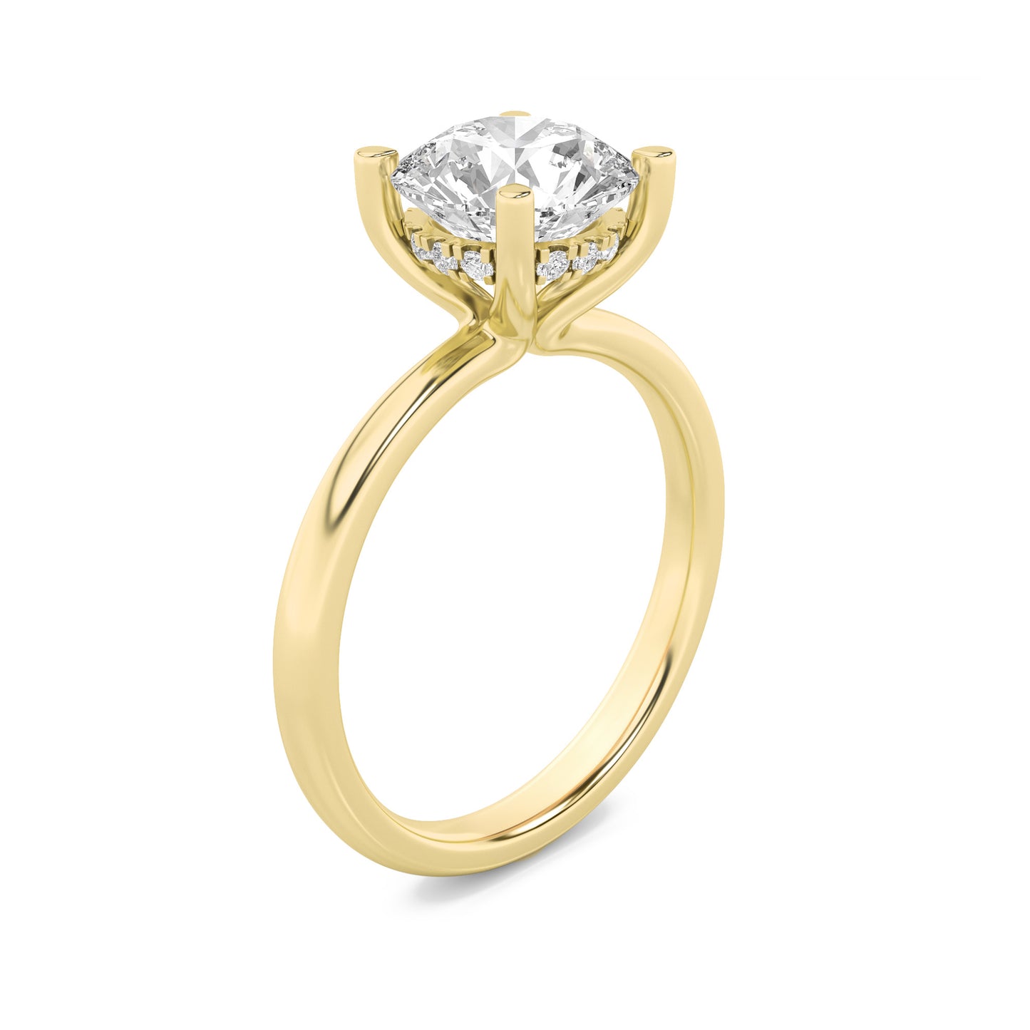 Modern Desire Solitaire Ring
