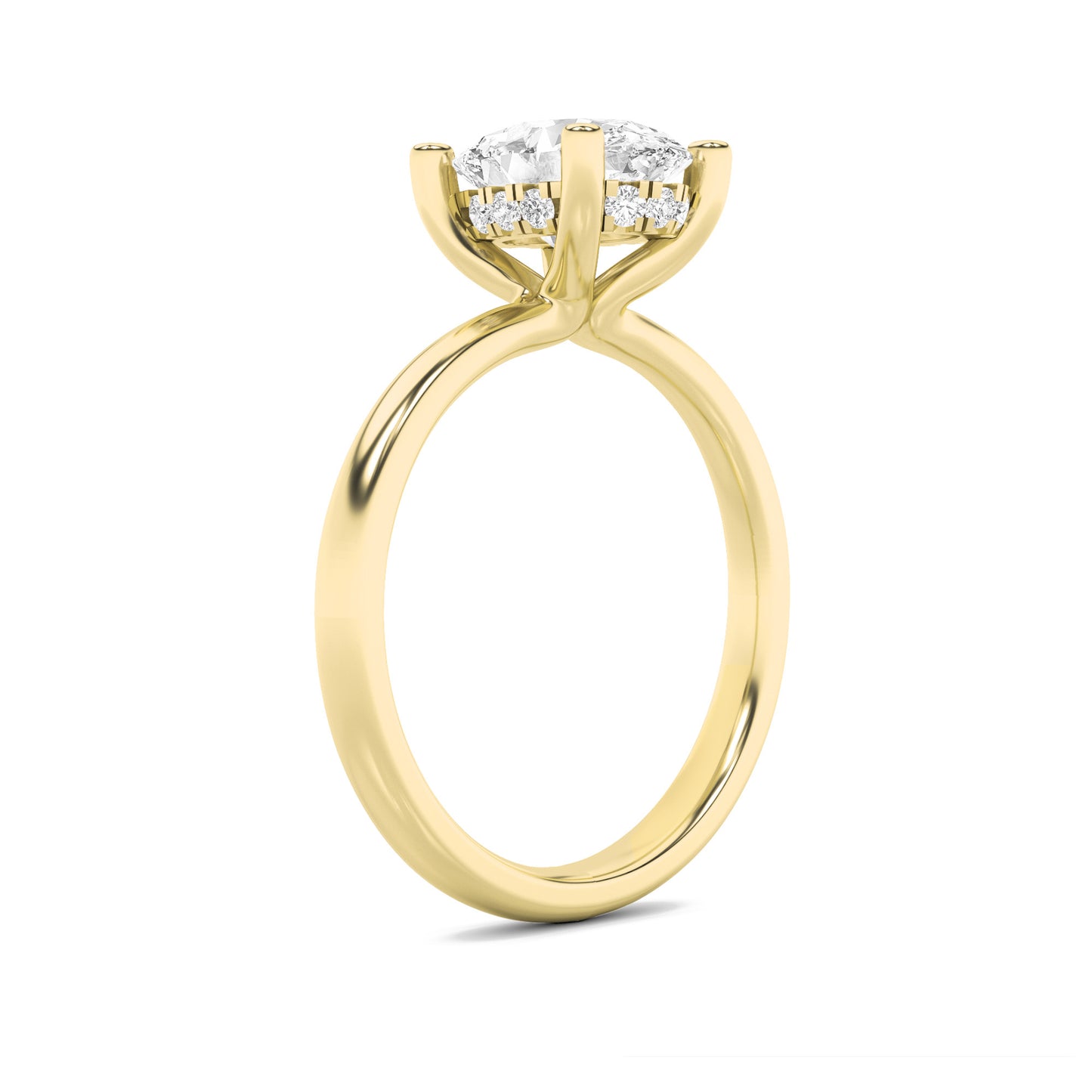 Modern Romance Oval Ring