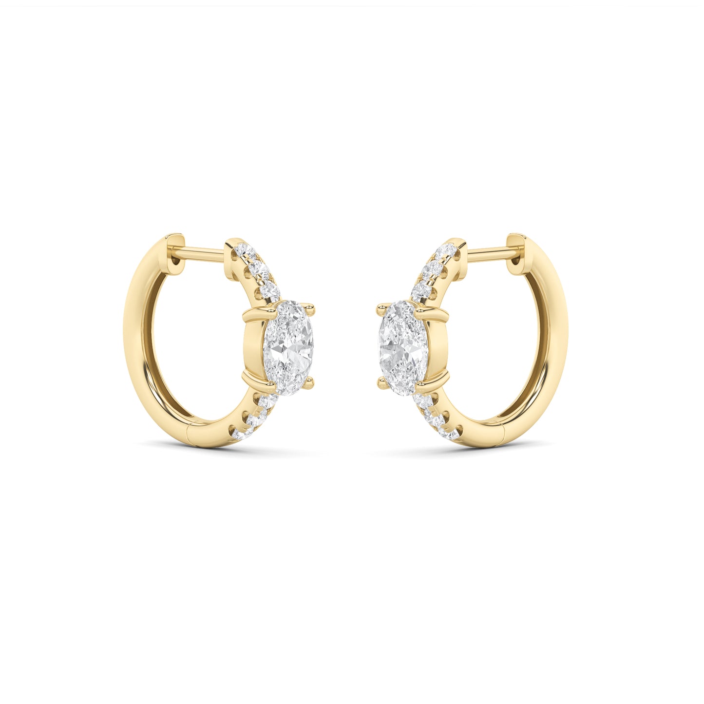 Solara Oval Hoops