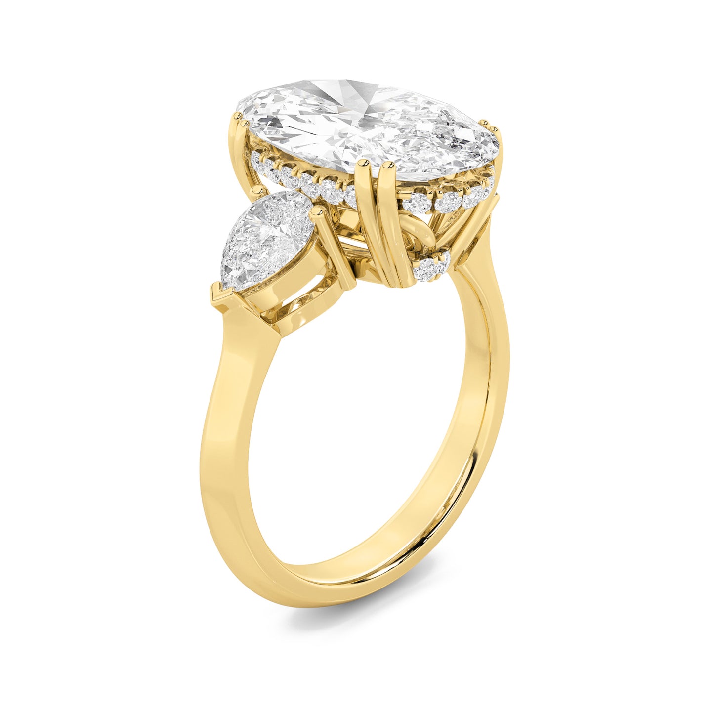 Classic Three Stone Ring